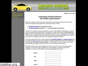 volkswagenlemonlaw.com