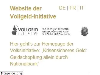 vollgeld.ch