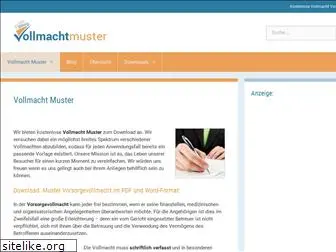 vollmachtmuster.com