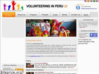 volunteering-peru.com