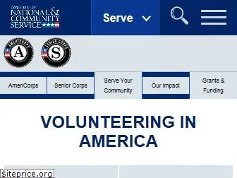 volunteeringinamerica.gov