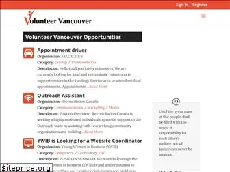 volunteeringvancouver.ca