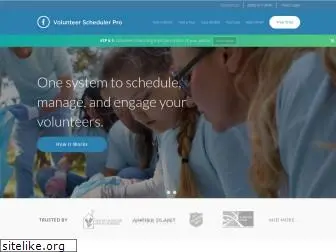 volunteerschedulerpro.com