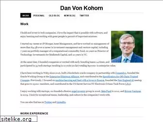 vonkohorn.com