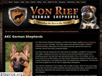 vonriefgermanshepherds.com