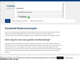 voorbeeldondernemersplan.nl