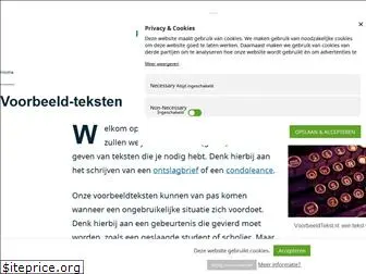voorbeeldtekst.nl