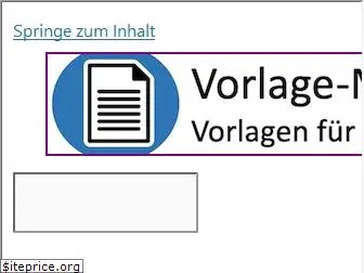 vorlage-muster.ch