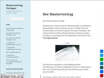 vorlage-mustervertrag.de