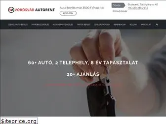 vorosvarautorent.hu