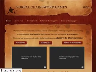 vorpalchainswordgames.com