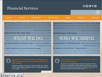 vorysfinancialservices.com