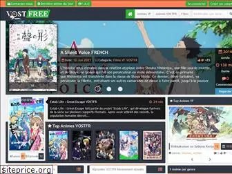 Vostfree - Animes VF et VOSTFR en Streaming et Téléchargement Gratuit