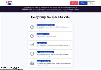 www.vote.org website price