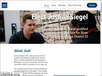 votejoshsiegel.com