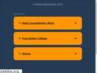 votetomleonard.com