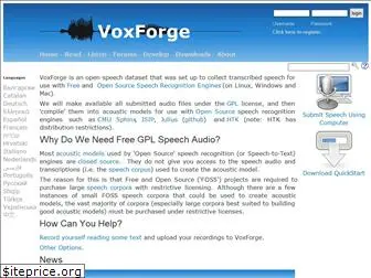 voxforge.org