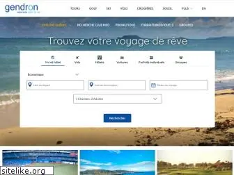 voyagesgendron.com