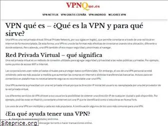 vpnque.es