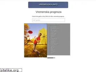 vremenska.info