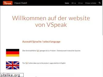 vspeak-modell.de