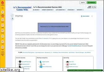 vsrecommendedgames.wikia.com