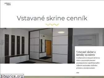 vstavane-skrine-cennik.sk