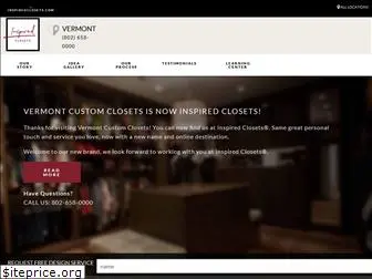 vtcustomclosets.com