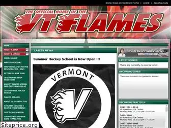 vtflameshockey.com