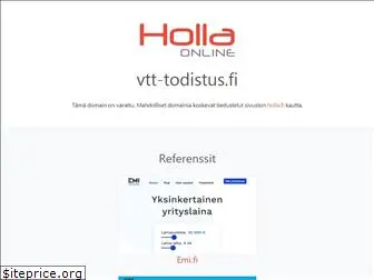 vtt-todistus.fi