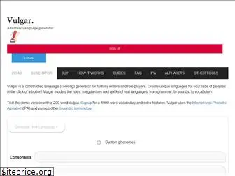 vulgarlang.com