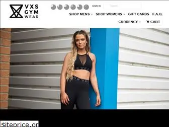 vxsgymwear.co.uk