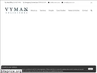 vyman.co.uk