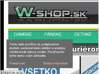 w-shop.sk