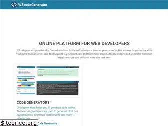 w3codegenerator.com