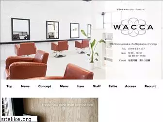 wacca-hair.com