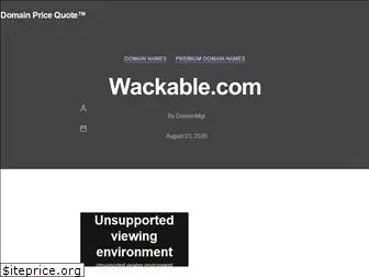 wackable.com