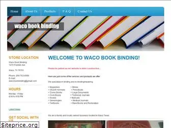 wacobookbinding.com