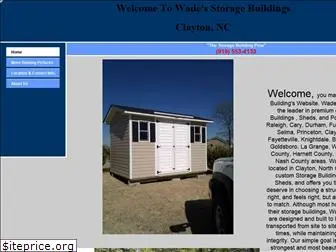 wadesstoragebuildings.com