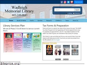 wadleighlibrary.org