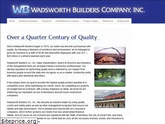 wadsworthbuilders.com