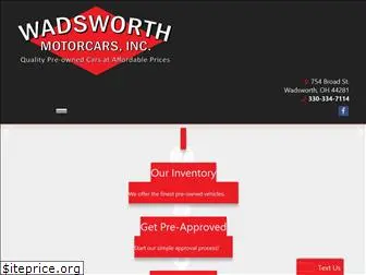 wadsworthmotorcars.com