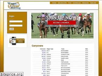 wagerliveracing.com