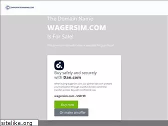 wagersim.com