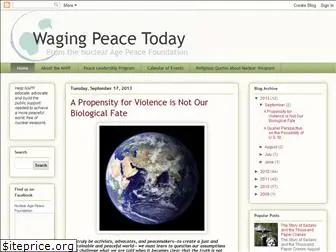 wagingpeacetoday.blogspot.com