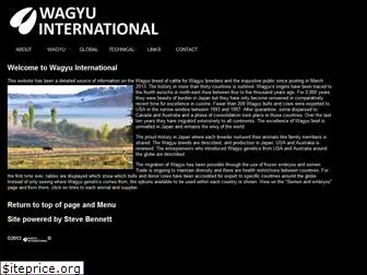 wagyuinternational.com