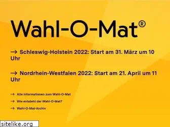 wahl-o-mat.de