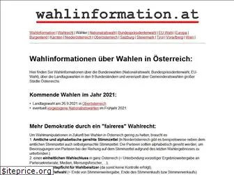 wahlinformation.at