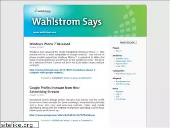 wahlstromgroup.wordpress.com
