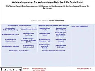 wahlumfragen.org